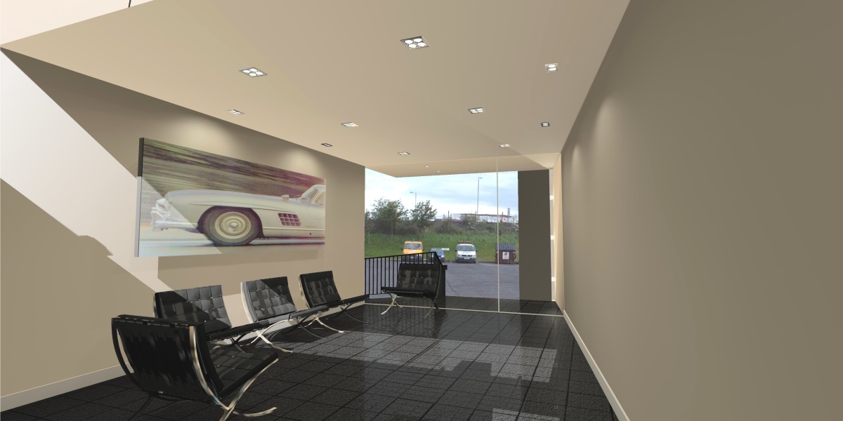 VIP car showroom